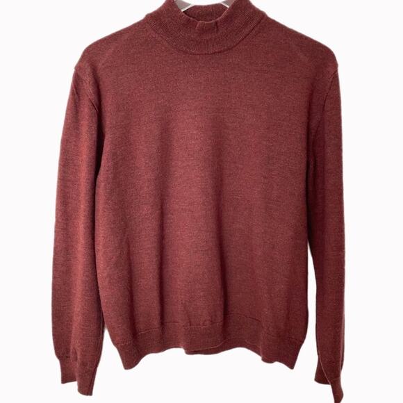 Vintage Sweaters - Vintage 90s Mock Neck Sweater Sz M